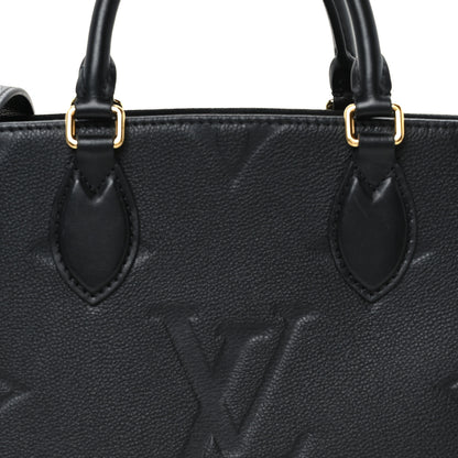 Louis Vuitton Empreinte Monogram Giant Onthego PM Black 6 of 8