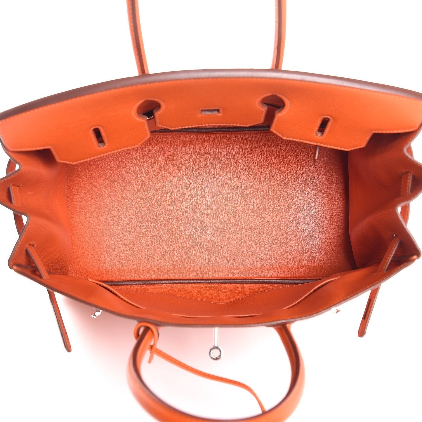 Epsom Birkin 35 Orange