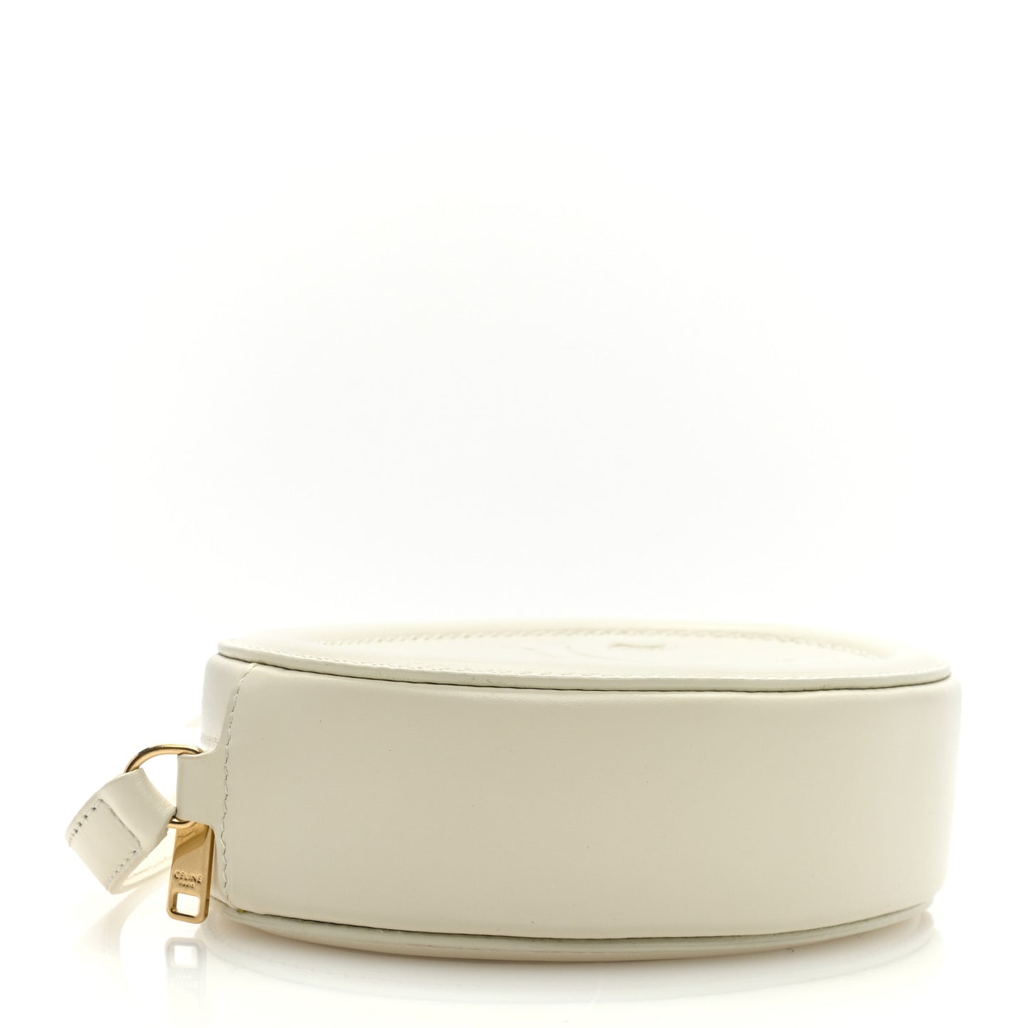 Smooth Calfskin Cuir Small Triomphe Oval Crossbody Purse Trench