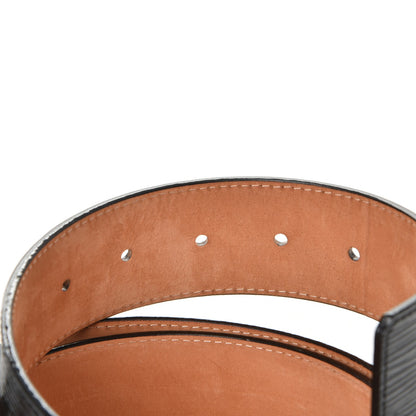 Louis Vuitton Epi Electric 40mm LV Initiales Belt 90 36 Black 5 of 10