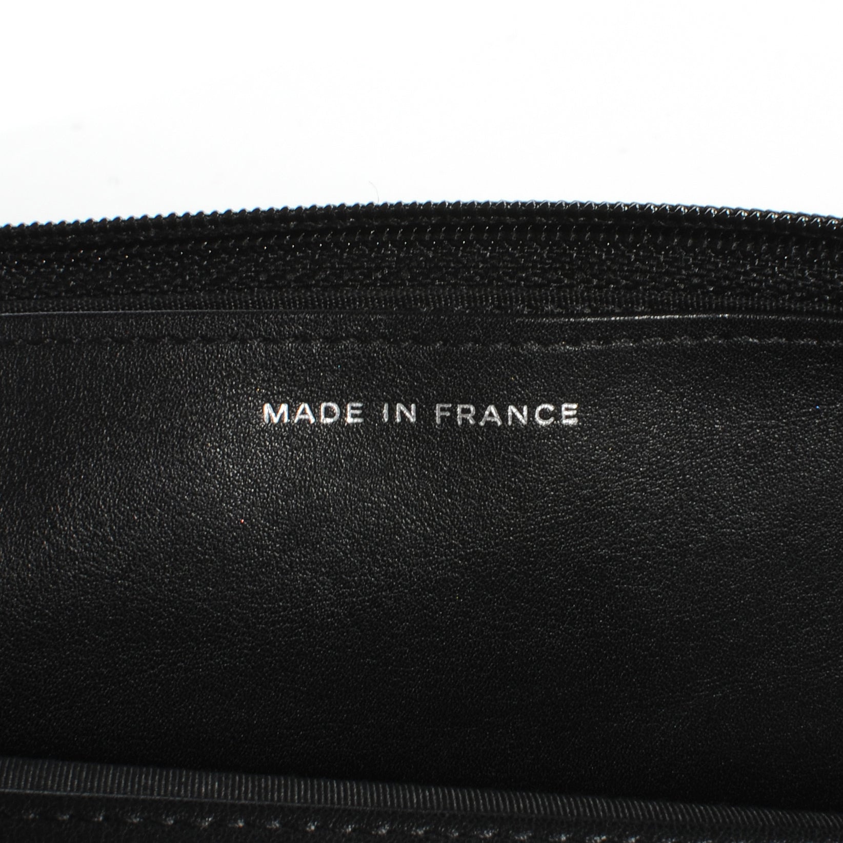 Chanel Caviar Wallet on Chain WOC Black 6 of 9