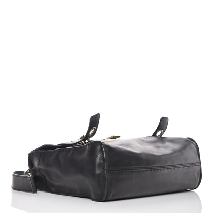 Jimmy Choo Calfskin Pauline Messenger Bag Black 4 of 24