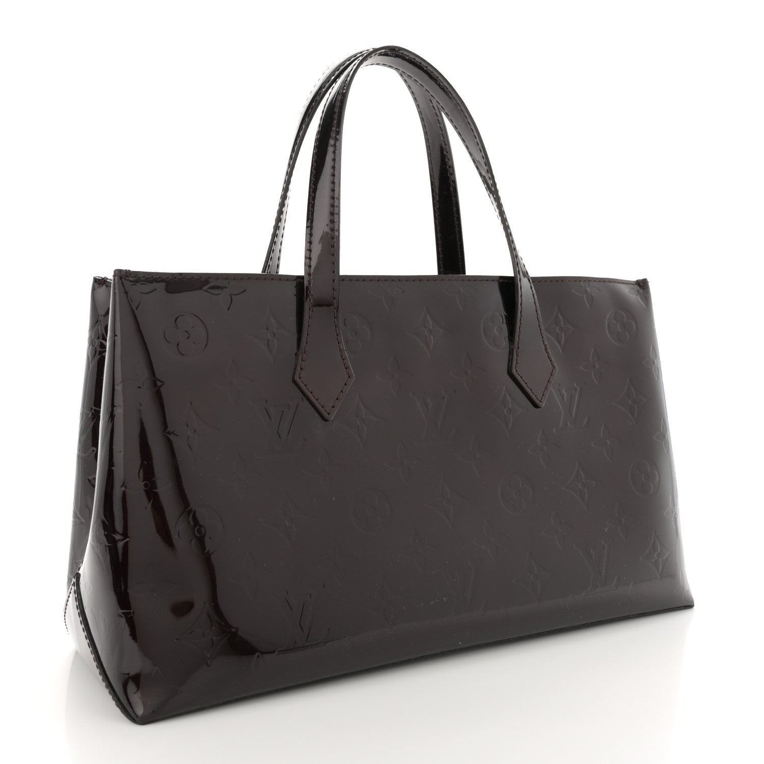 Louis Vuitton Vernis Wilshire PM Amarante 2 of 12