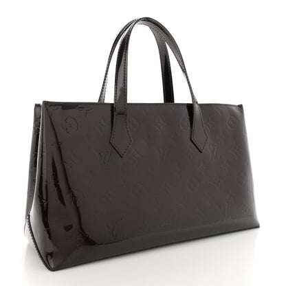 Louis Vuitton Vernis Wilshire PM Amarante 2 of 12