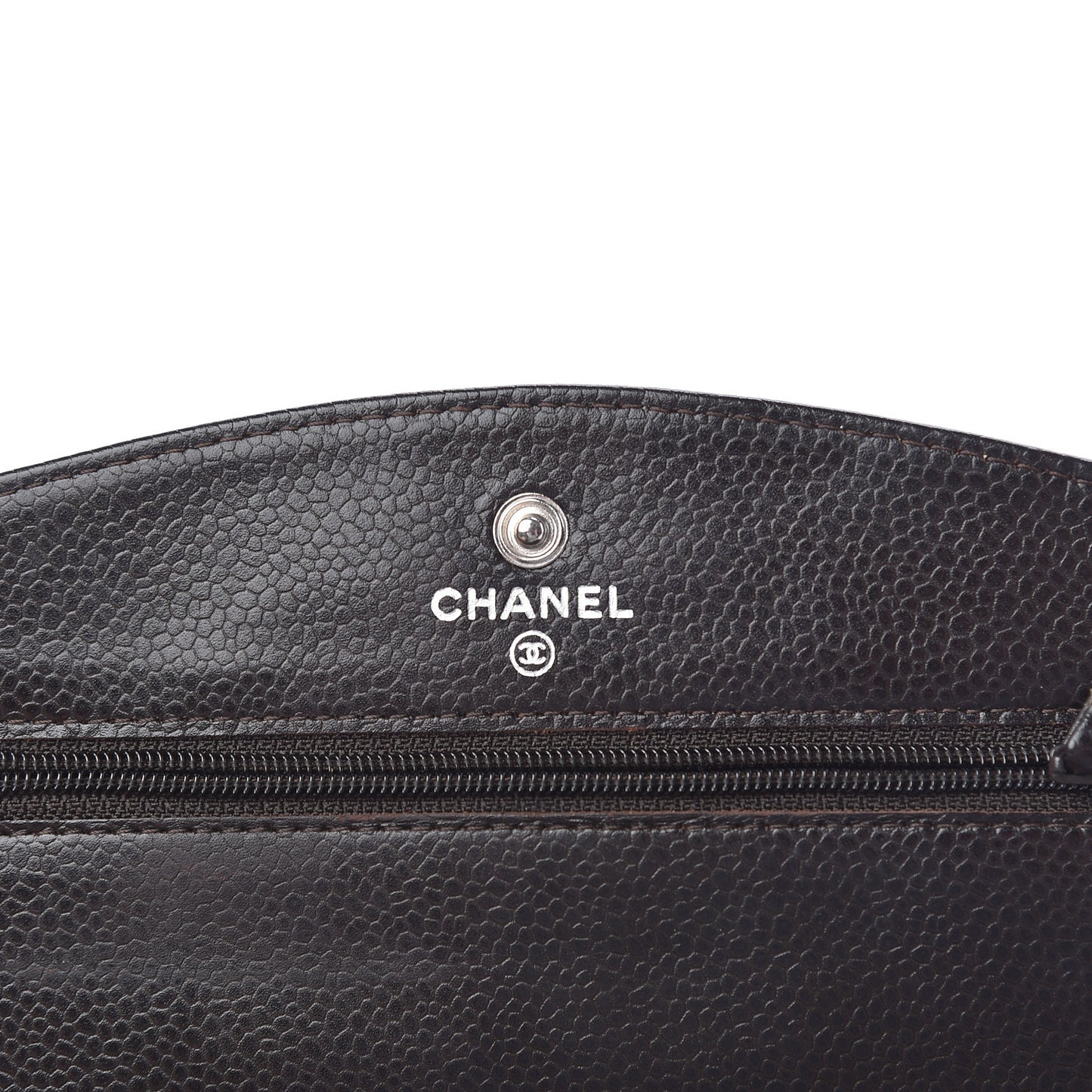 Caviar Timeless CC Wallet On Chain WOC Dark Brown