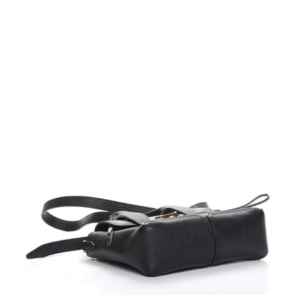 3.1 Phillip Lim 3.1 Textured Calfskin Mini Pashli Satchel Black 4 of 7