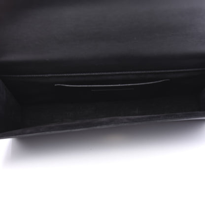 Saint Laurent Calfskin Classic Monogram Tassel Clutch Black 5 of 7