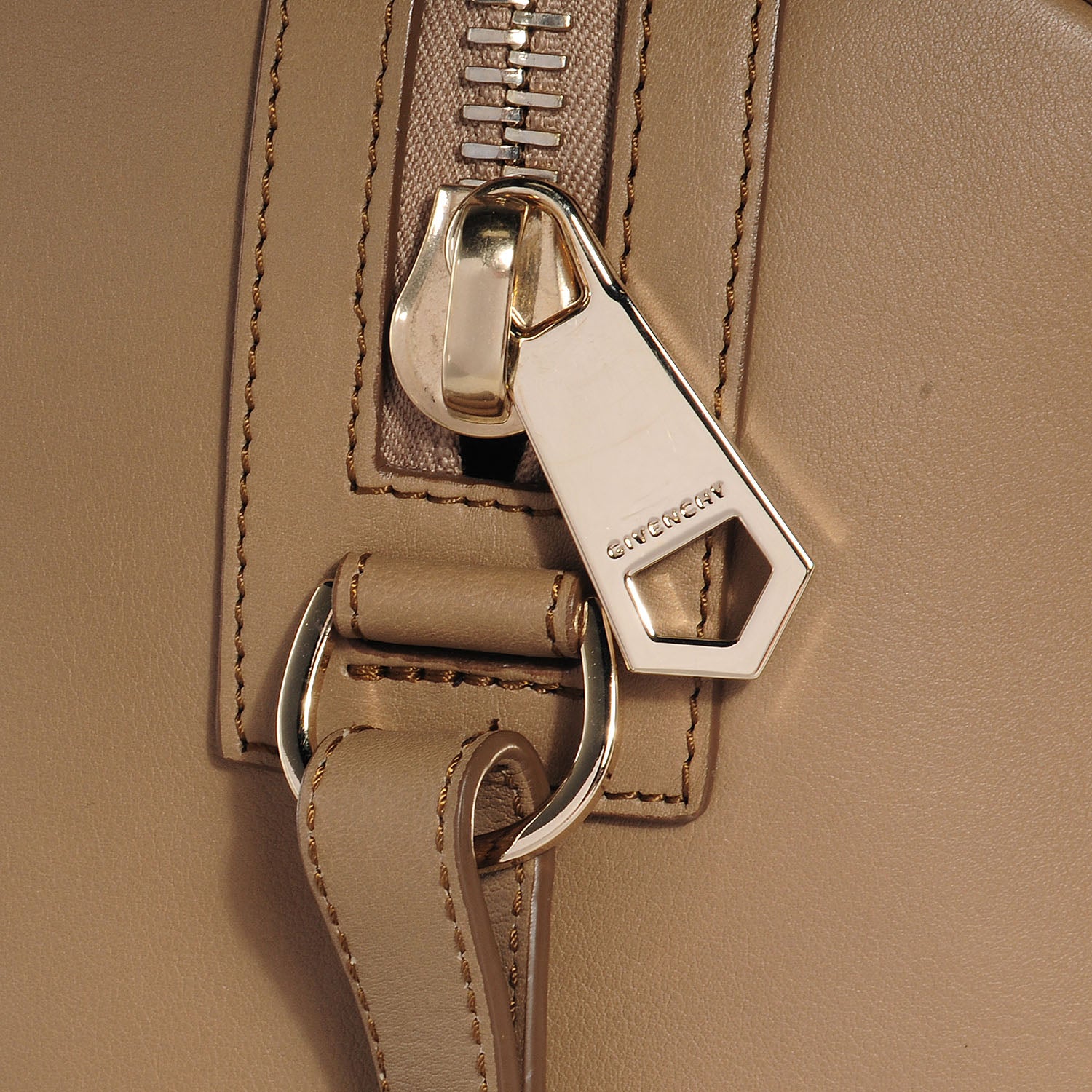 Givenchy Matte Calfskin Medium Bi-Color Lucrezia Beige Orange 10 of 10