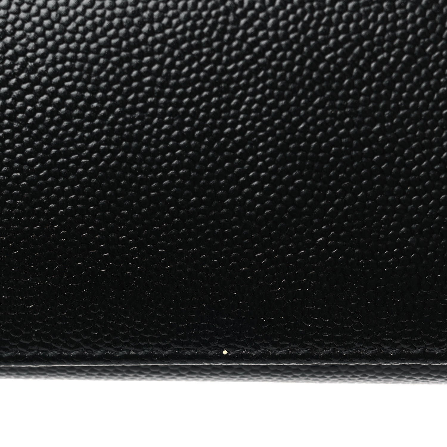 Saint Laurent Grain de Poudre Mini Classic Monogram Cassandra Top Handle Black 8 of 11