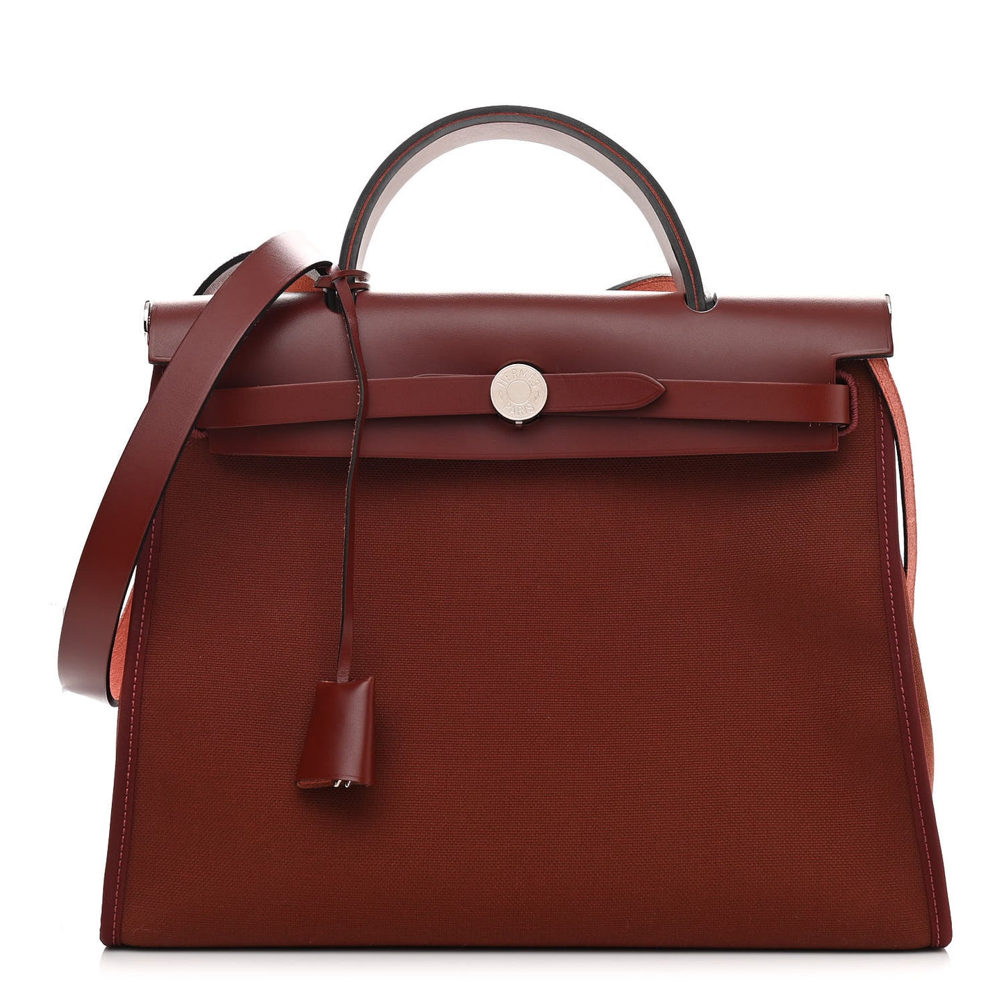 Vache Hunter Toile Herbag Zip 31 PM Rouge H