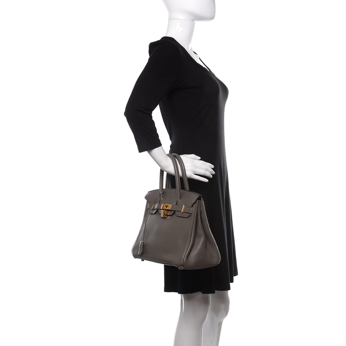 Taurillon Clemence Birkin 30 Etain