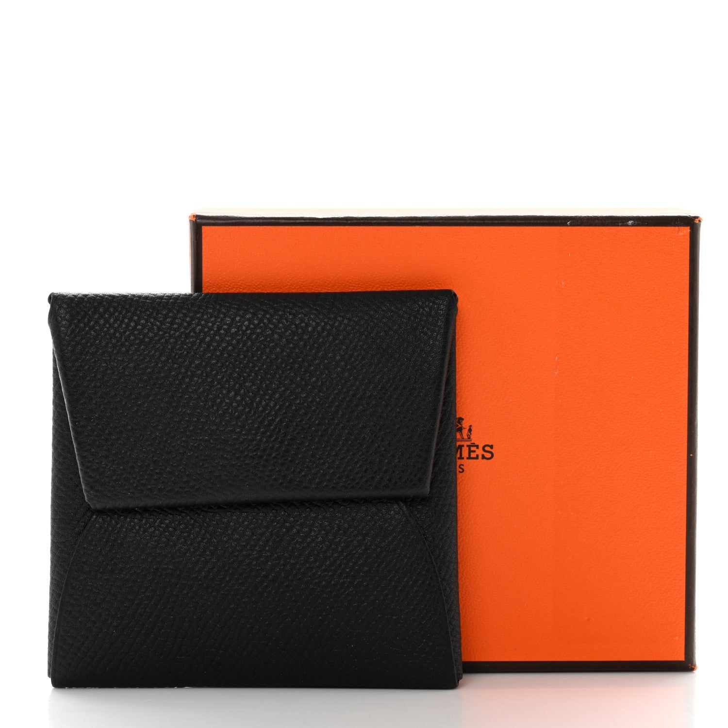 Hermes Epsom Bastia Coin Purse Black 6 of 6