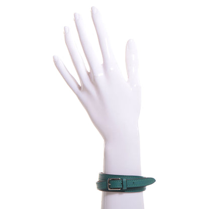 Hermes Swift Mini Etrivière 4 Tours Bracelet Medium Malachite 2 of 5