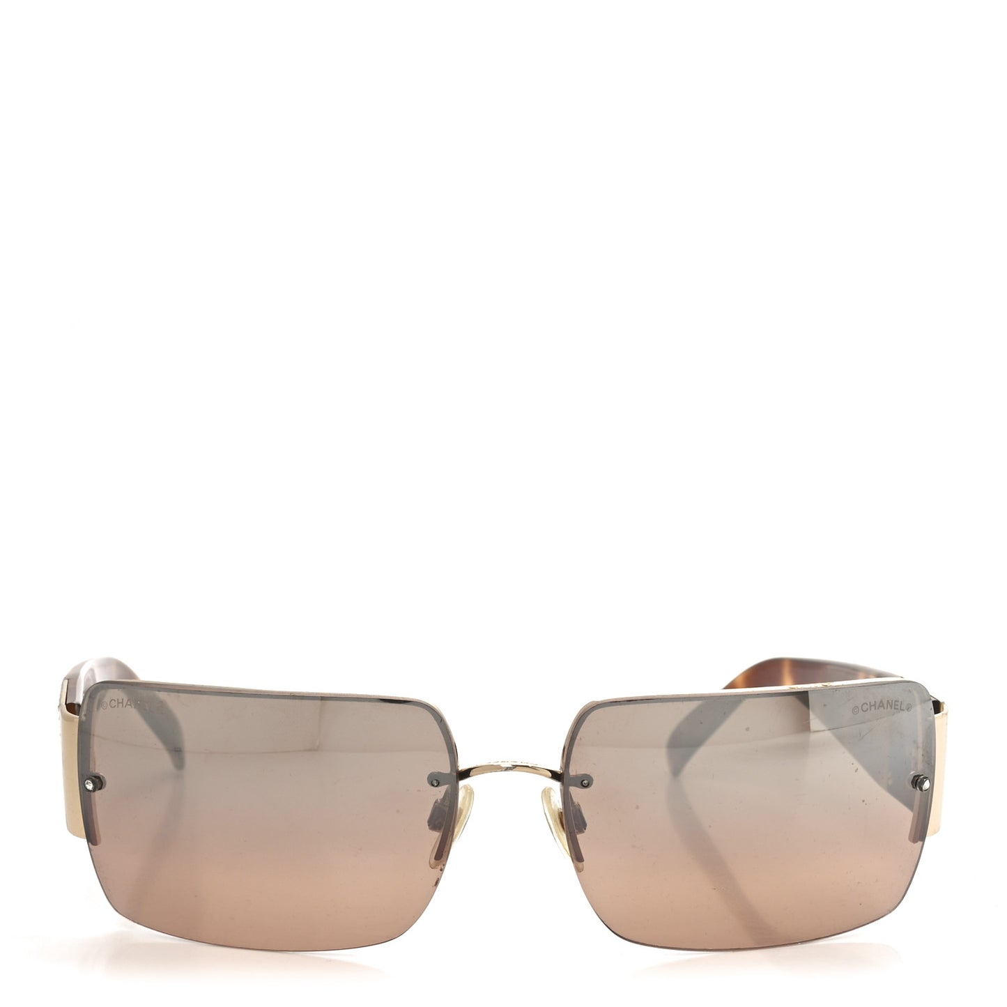Crystal CC Sunglasses 4095-B Tortoise