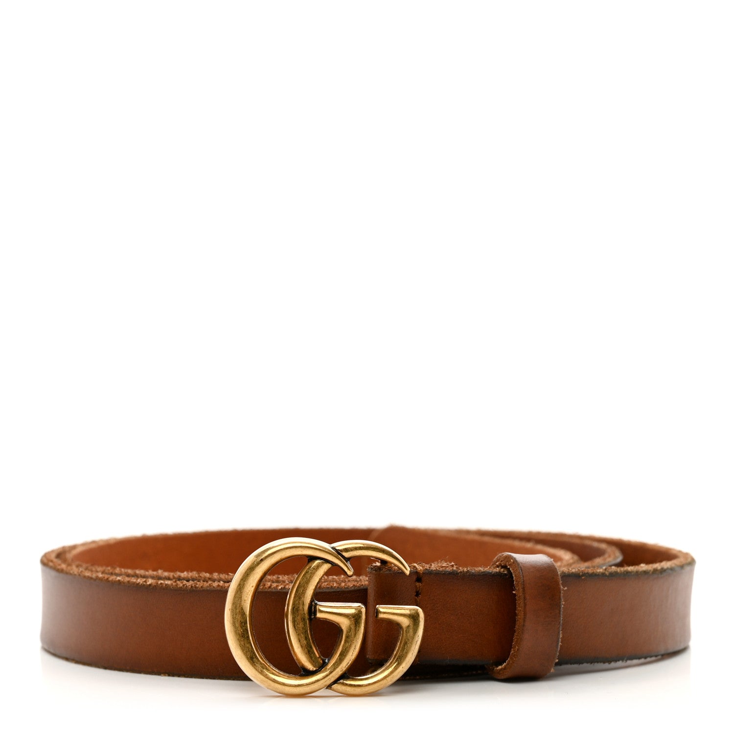 Gucci Faded Calfskin Double G 20mm Belt 90 36 Cuir 1 of 6
