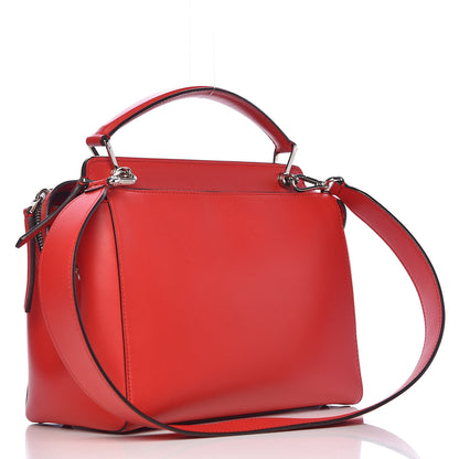 Fendi Vitello Baltico Dolce Shiny Nappa DotCom Satchel Caipiroska Bubblegum 3 of 15