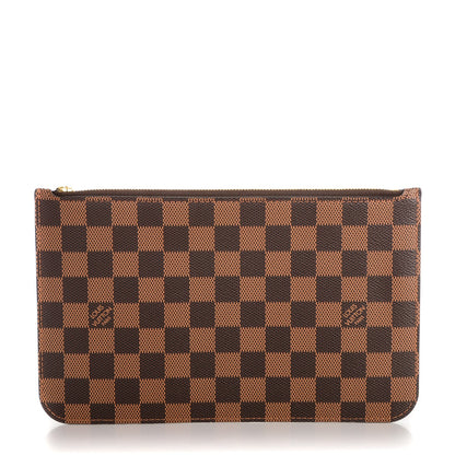 Louis Vuitton Damier Ebene Neverfull MM GM Pochette 1 of 8
