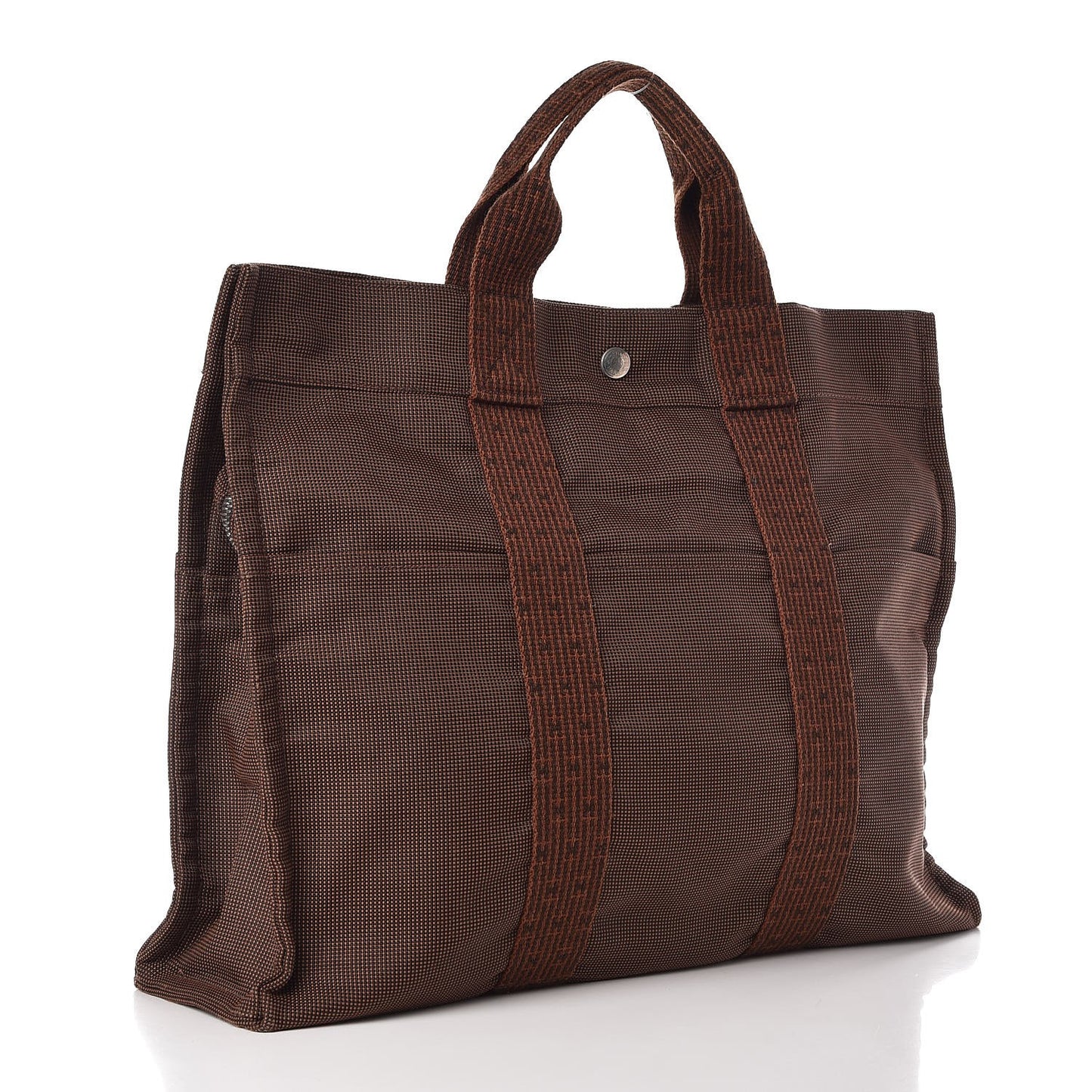 Canvas Herline MM Tote Brown
