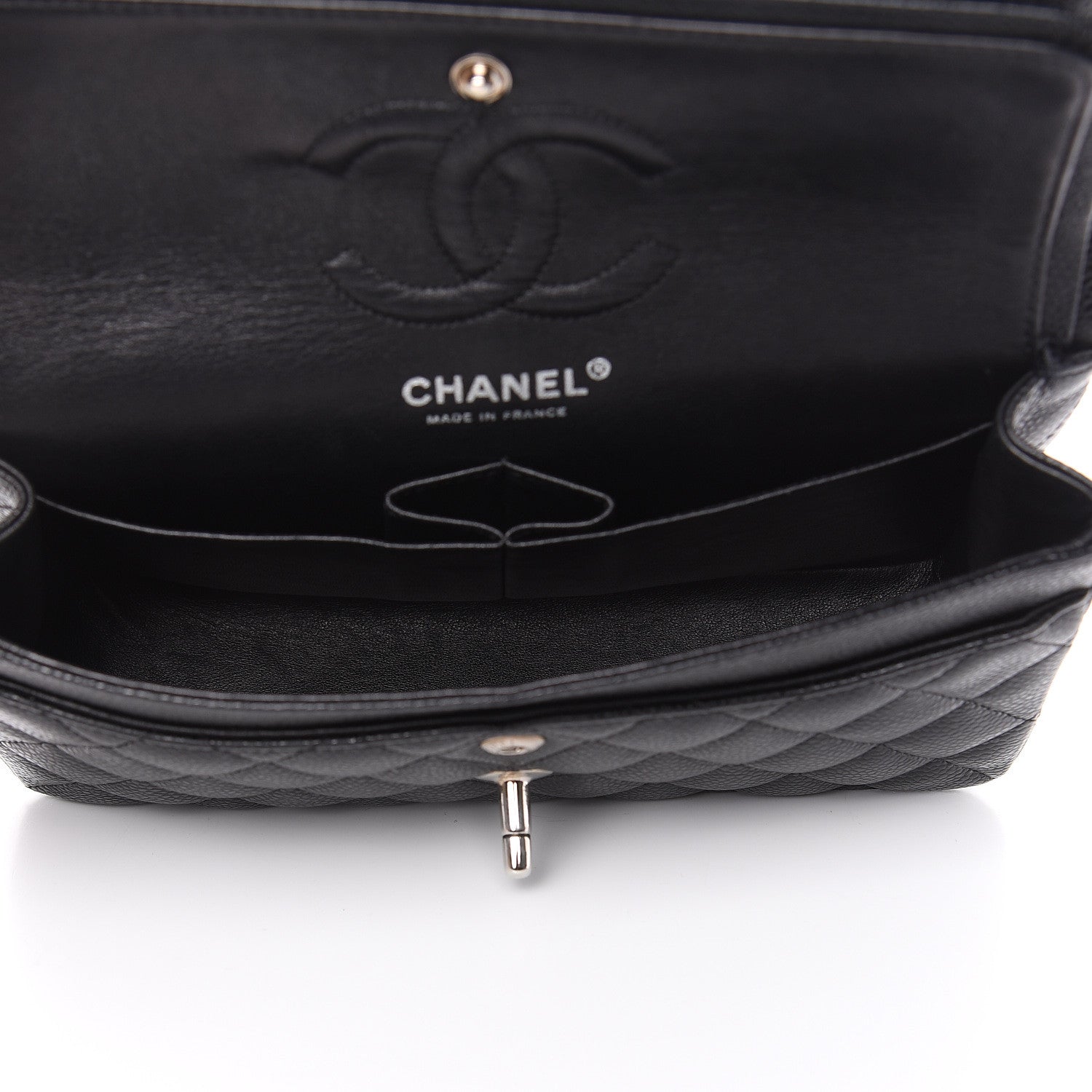 Chanel Caviar Quilted Small Double Flap Black 5 of 11