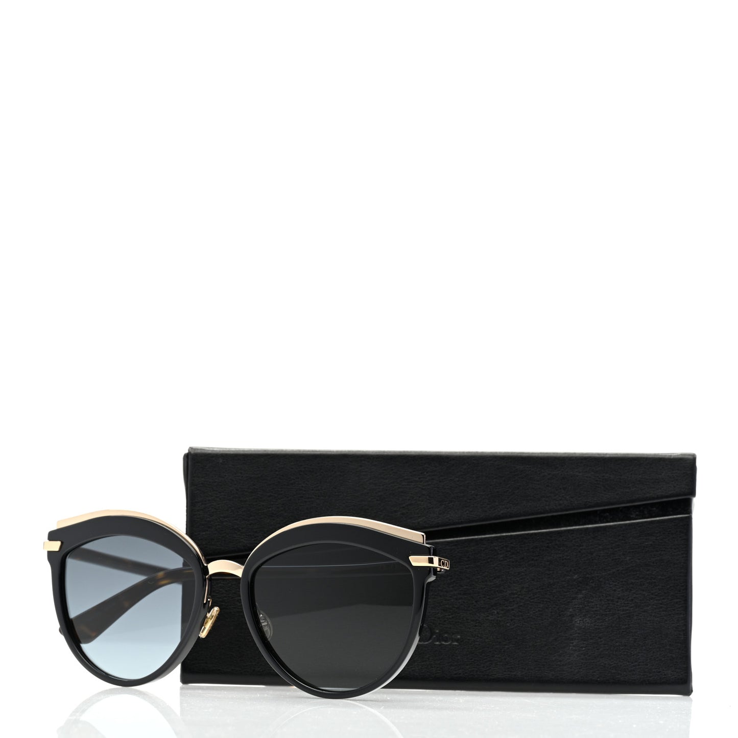Oversized Offset 2 Sunglasses Tortoise