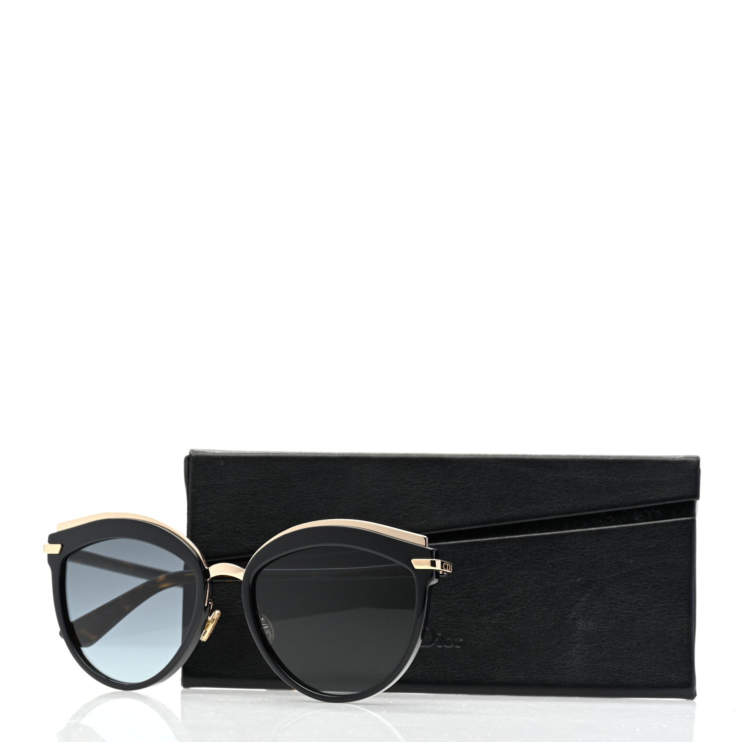 Christian Dior Oversized Offset 2 Sunglasses Tortoise 8 of 8