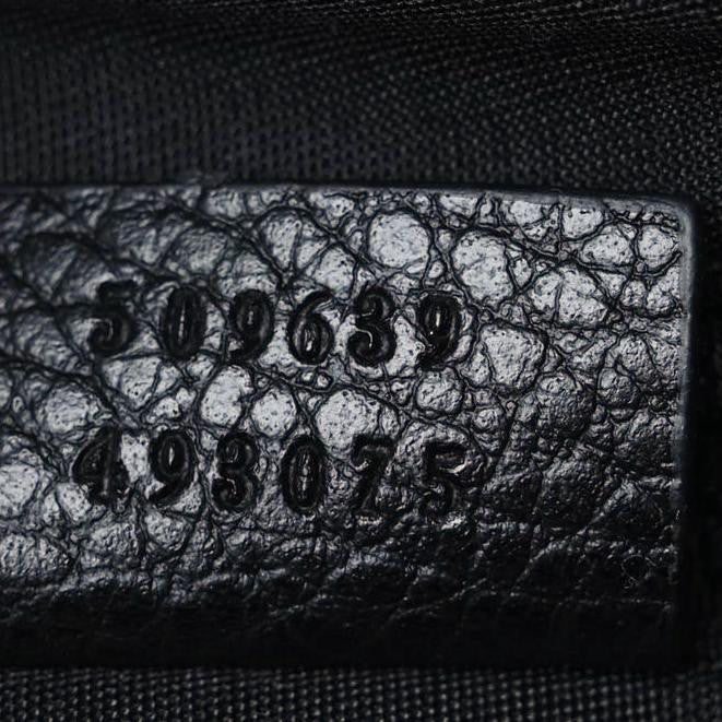 Gucci Nylon Monogram Medium Flat Messenger Bag Black 7 of 10
