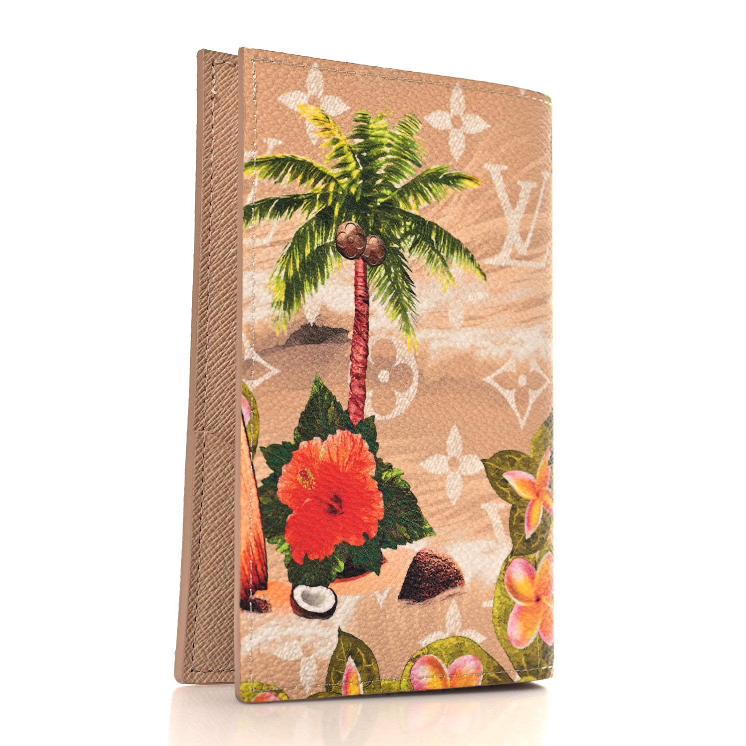 Louis Vuitton Monogram Surfin' Passport Cover Sand 3 of 9