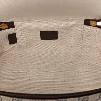 Gucci GG Supreme Monogram Mini Packing Cube Beige Ebony New Acero 5 of 11