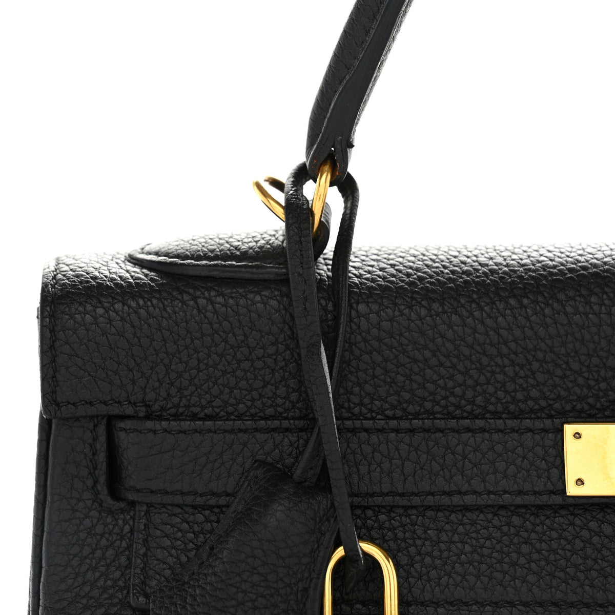 Hermes Togo Kelly Retourne 32 Black 15 of 15