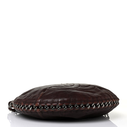 Chanel Calfskin Modern Chain Hobo Brown 3 of 9