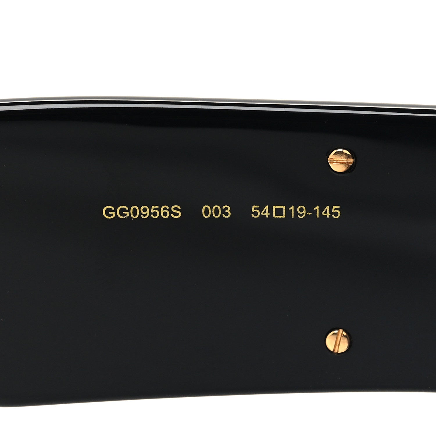 Gucci Acetate Square Frame Sunglasses GG0956S Black 6 of 7