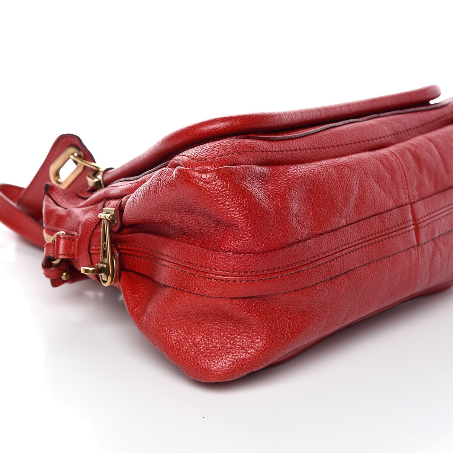 Chloe Calfskin Medium Paraty Holly Berry 6 of 12