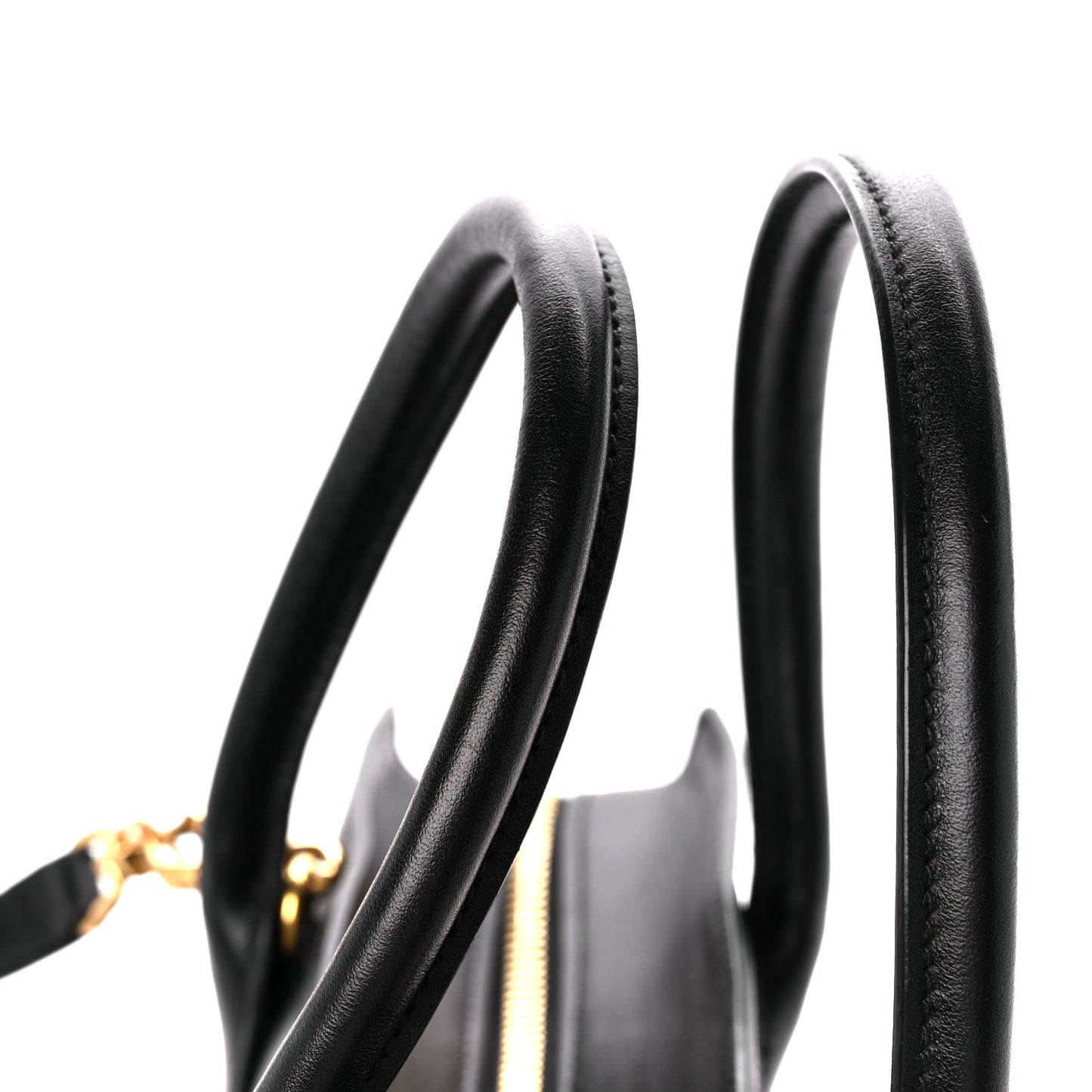 Saffiano City Calfskin Medium Esplanade Tote Mercurio Black