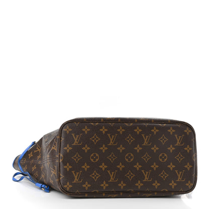 Louis Vuitton Monogram Articles de Voyage Ikat Neverfull MM Grand Blue 4 of 13