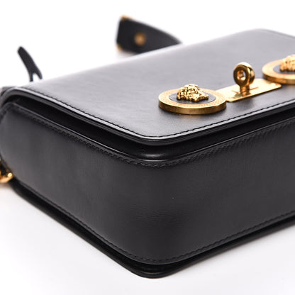 Versace Calfskin Small Icon Chain Bag Black 7 of 11