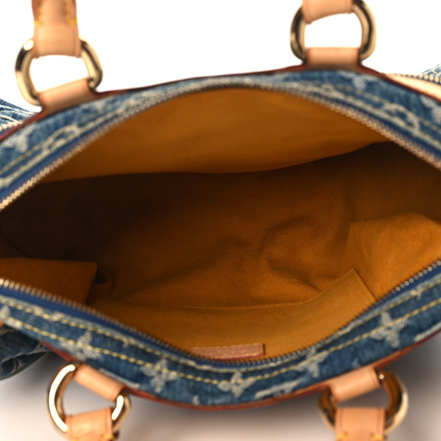 Louis Vuitton Monogram Denim Neo Speedy Blue 5 of 8