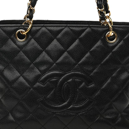 Chanel Caviar Quilted Petit Timeless Tote PTT Black 8 of 11