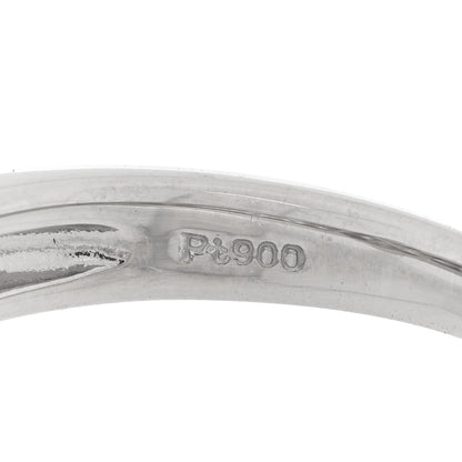 Parker & West by FASHIONPHILE Platinum Diamond .70ctw Flower Ring 53 6.5 9 of 10