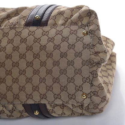 Gucci Monogram Medium Interlocking Icon Tote Dark Brown 10 of 14