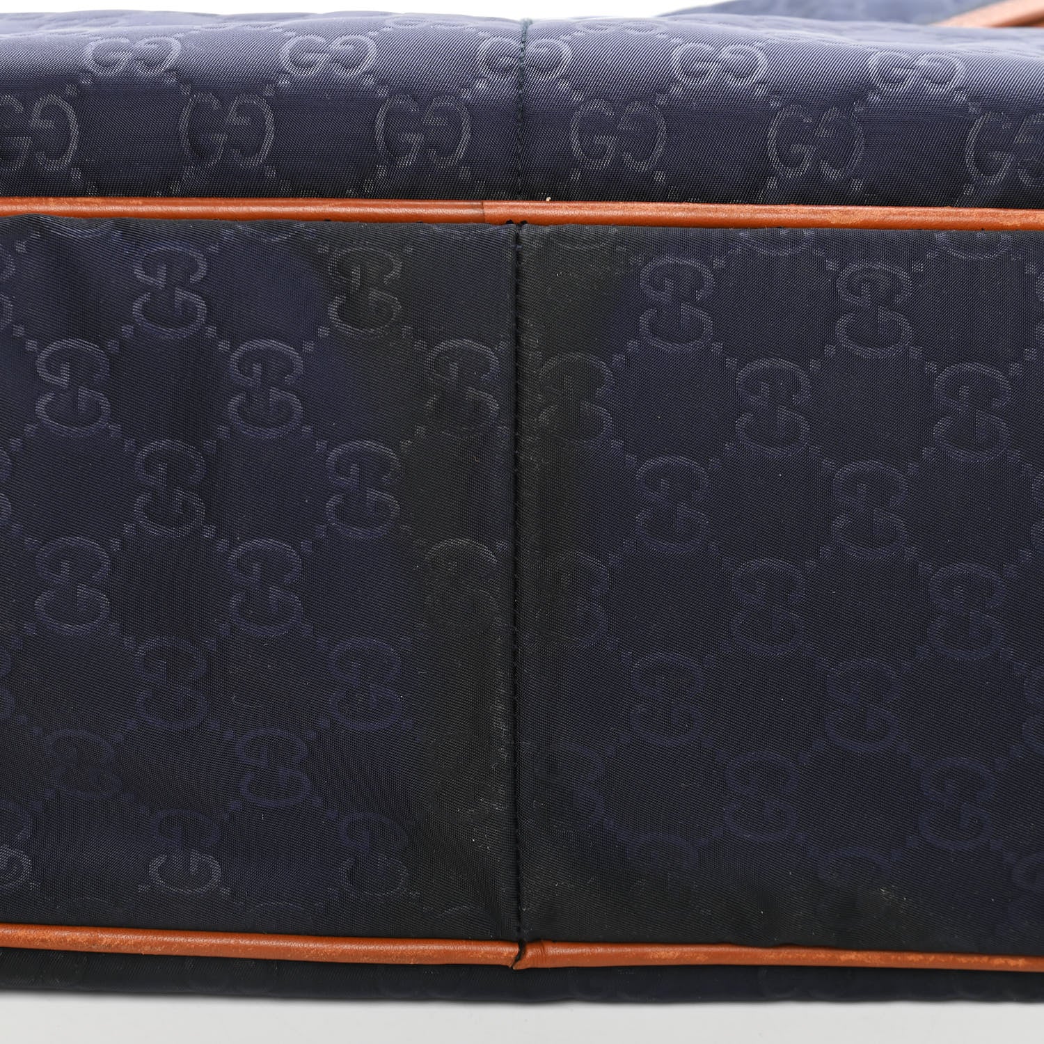 Gucci Nylon Monogram Light Diaper Bag Blue 10 of 11