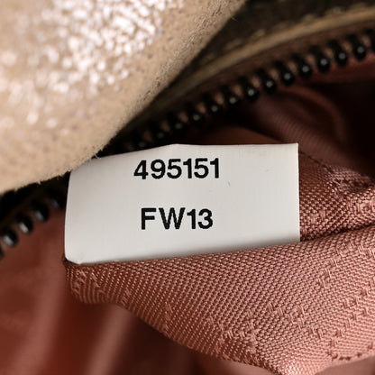 Stella McCartney Shaggy Deer Falabella Fold Over Tote Taupe 4 of 10