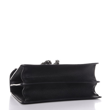 Gucci Dollar Calfskin Crystal Web Medium Dionysus Bamboo Top Handle Bag Black Black Diamond 4 of 7