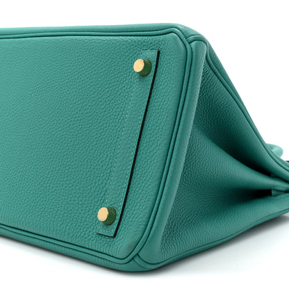 Hermes Togo BIRKIN 30 Vert Verone 10 of 15