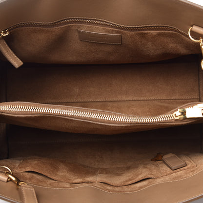 Saint Laurent Calfskin Small Sac De Jour Taupe 6 of 11