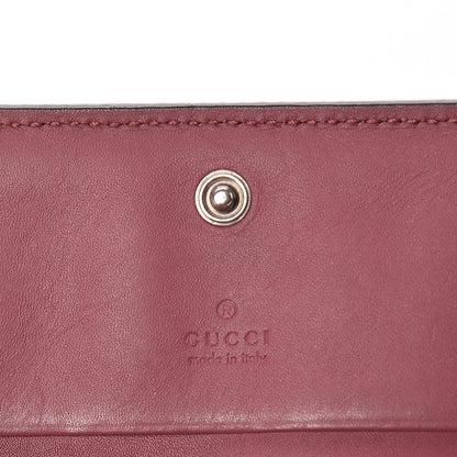Gucci GG Supreme Monogram Blooms Card Case Beige Multicolor Dry Rose 6 of 8