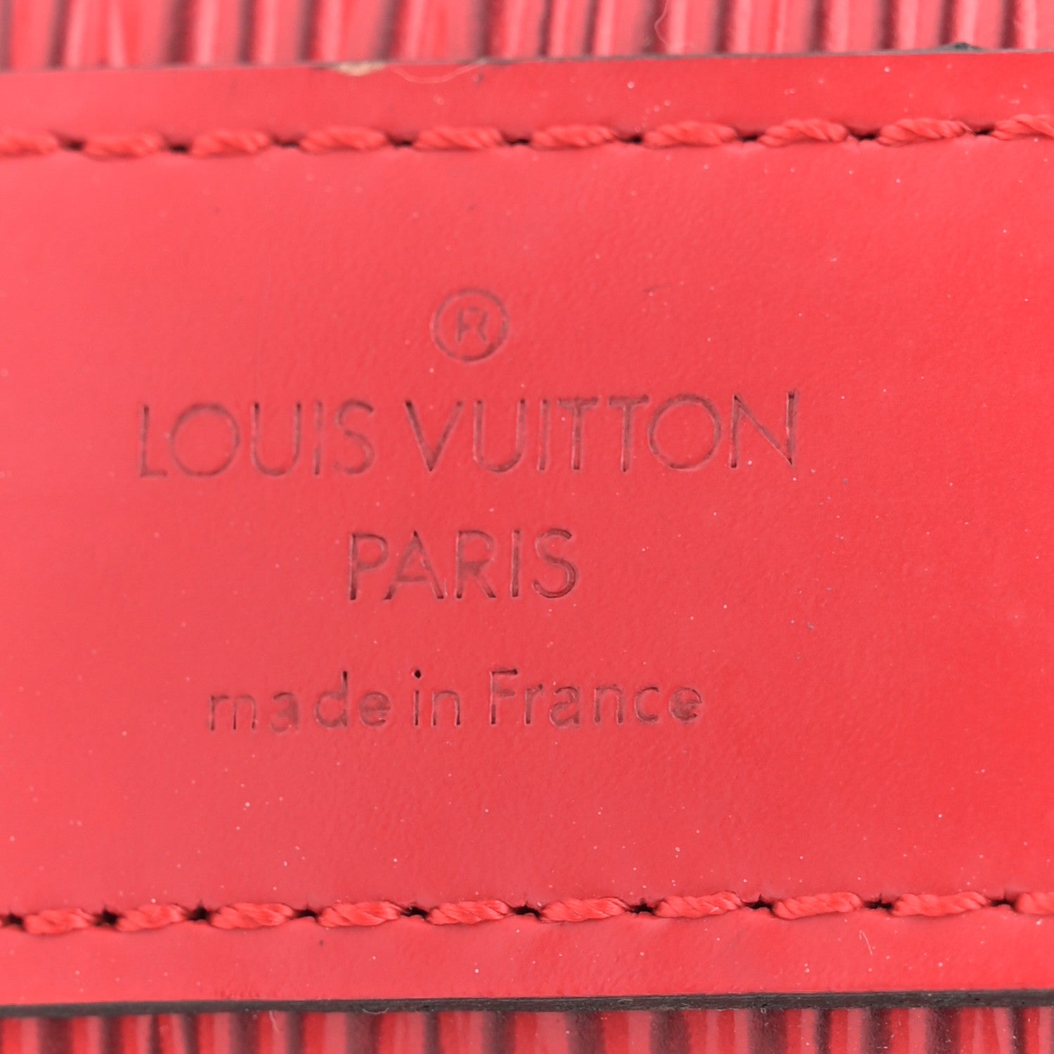 Louis Vuitton Epi Sac D'Epaule GM Castillan Red 7 of 14