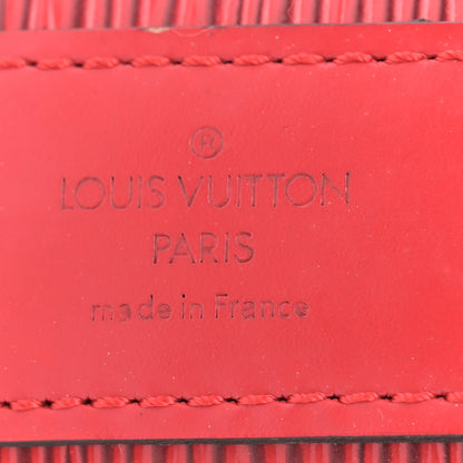 Louis Vuitton Epi Sac D'Epaule GM Castillan Red 7 of 14