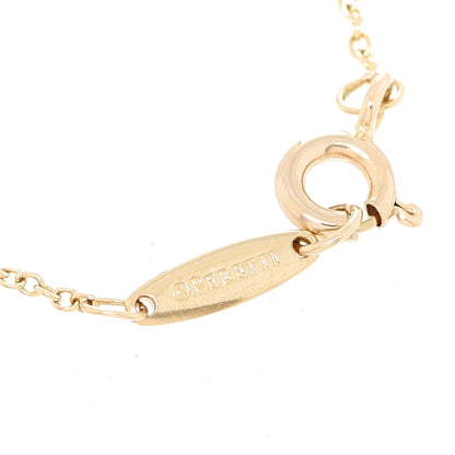 Tiffany 18K Yellow Gold Diamond .08ct Elsa Peretti Diamonds by the Yard Bracelet 4 of 5