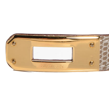 Hermes Niloticus Lizard Kelly Double Tour Bracelet S Ficelle 8 of 9