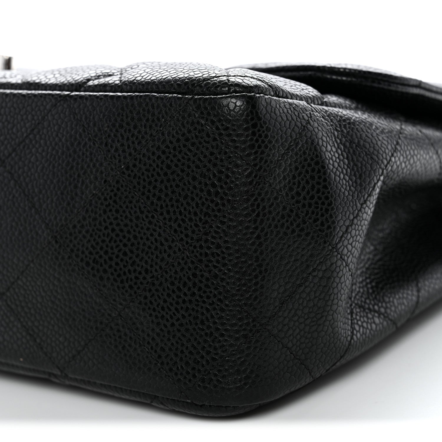 Chanel Caviar Quilted Jumbo Single Flap Black 10 of 10